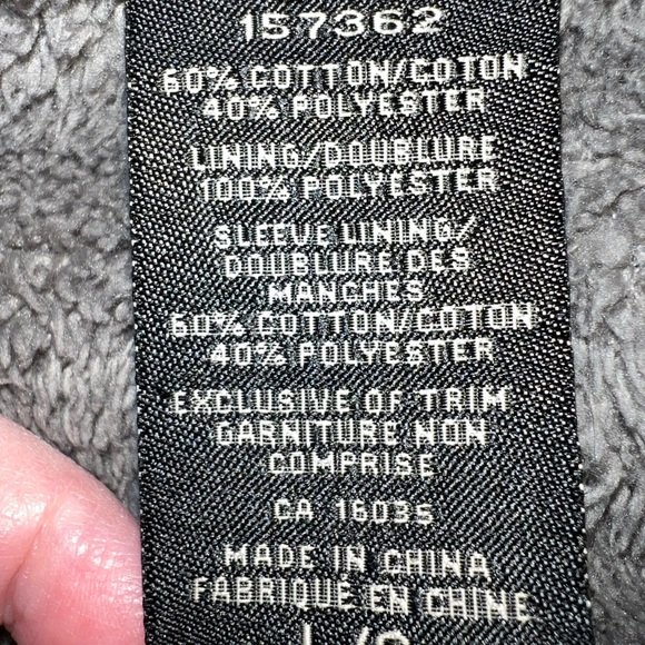 Marvin Richards Fleece Lined Knit Full Zip Sweater Jacket - Picture 9 of 10